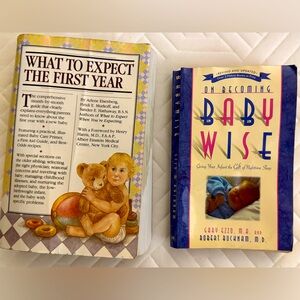 Parenting Book Set: What to Expect The First Year | Baby Wise